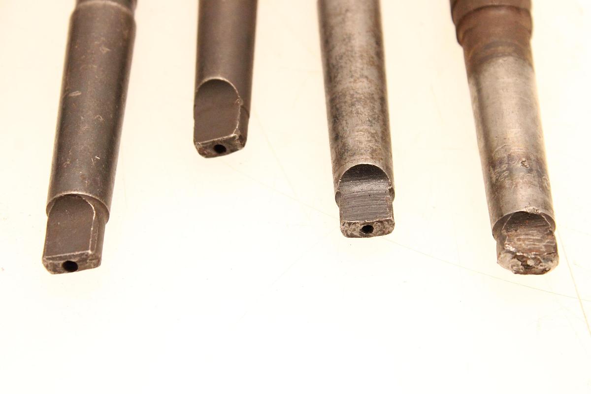 Usado  13 Brocas cono morse MT2 - 14,50 hasta 23 mm