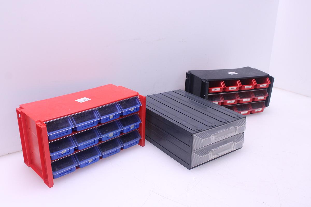 Usado Lote de Cajoneras de Almacenamiento