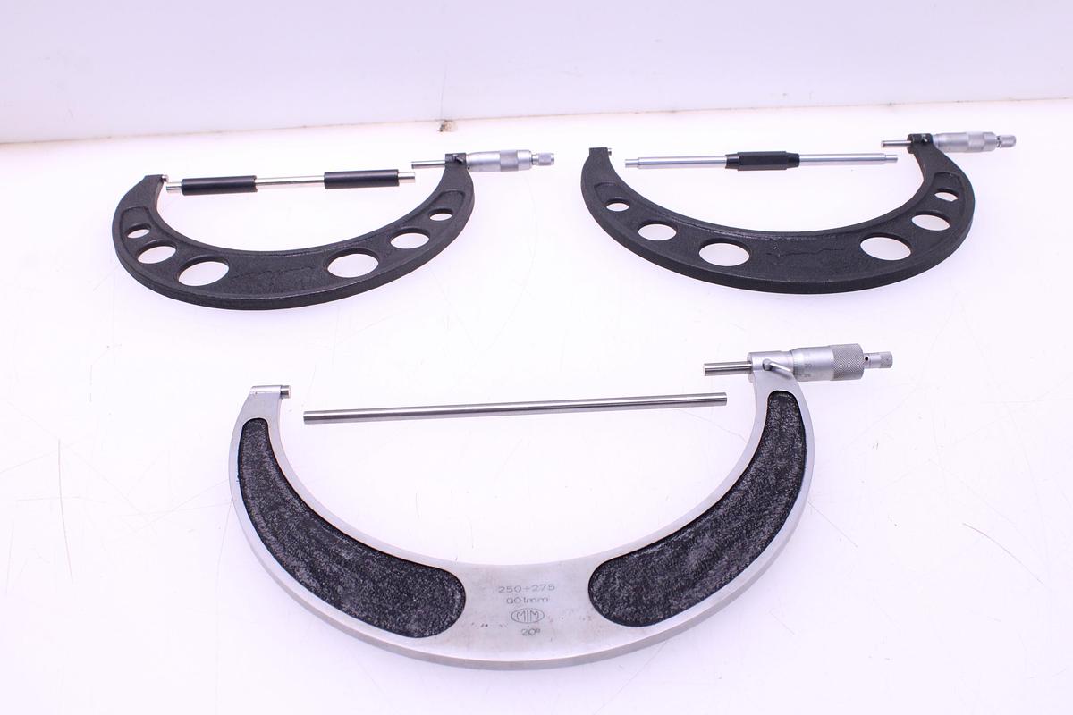 Usado Kit Micrómetros Exteriores Métrica 200 - 275 mm