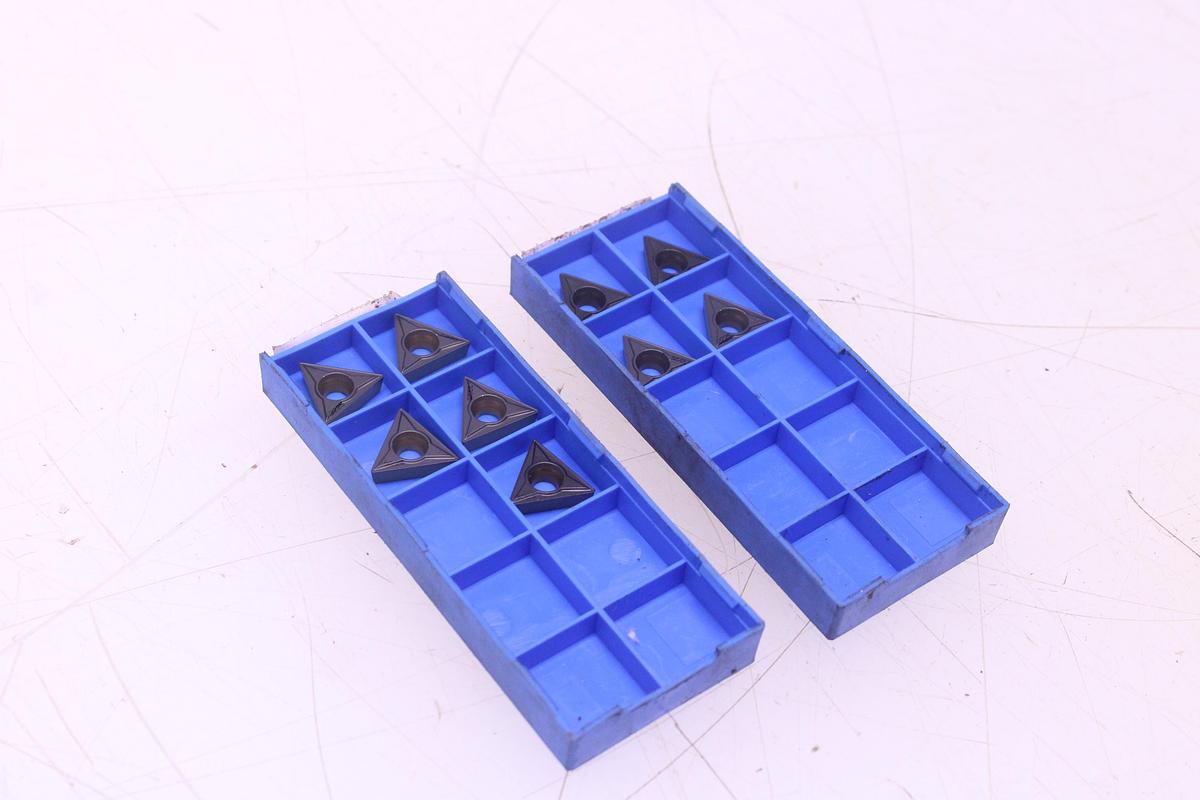 Usado Plaquitas de Widia Korloy TCMT16T304 / TCMT16T308