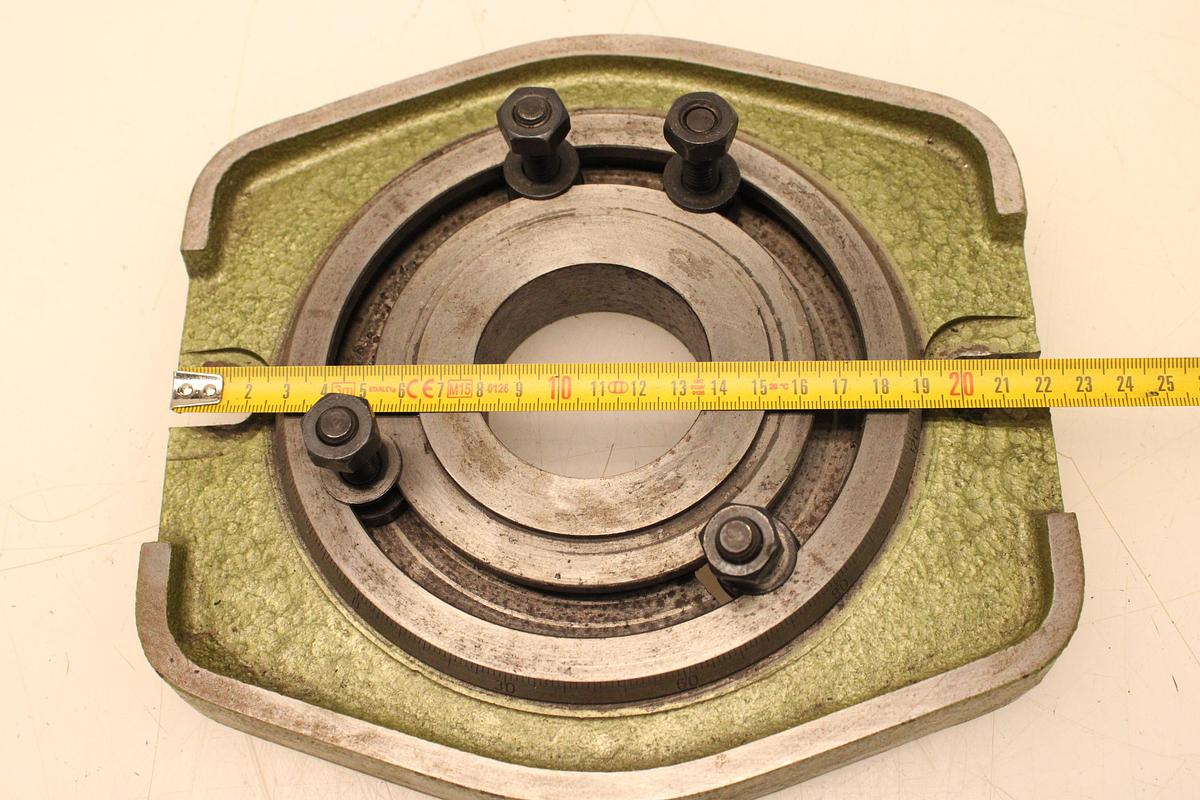 Usado Base Giratoria para Mordazas Arnold 125 mm