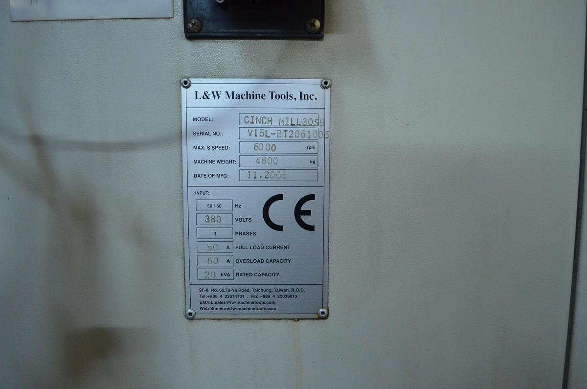 Usado Centro mecanizado KAUKAN Cinch Mill30SB 2006 cnc Fagor 8040-M