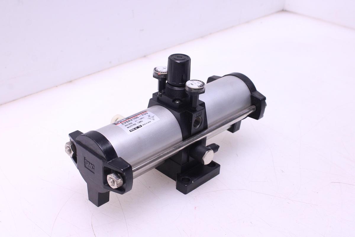 Usado Multiplicador de Presión Neumático SMC EVBA2100-F03