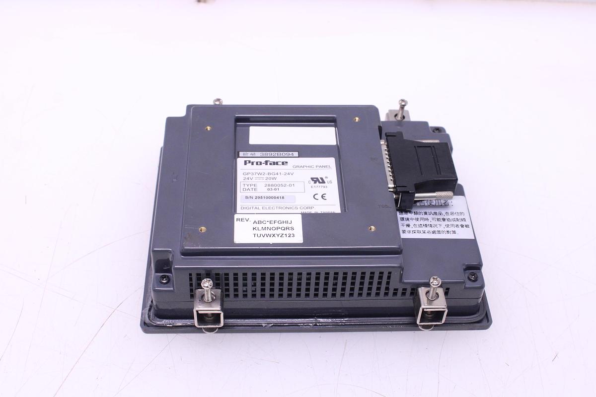 Usado Panel Control Pro-Face GP37W-BG41-24V