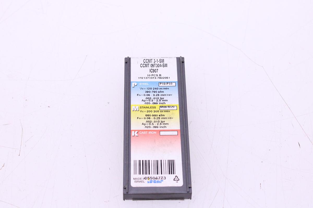 Usado Plaquitas de Widia Iscar CCMT09T304-SM