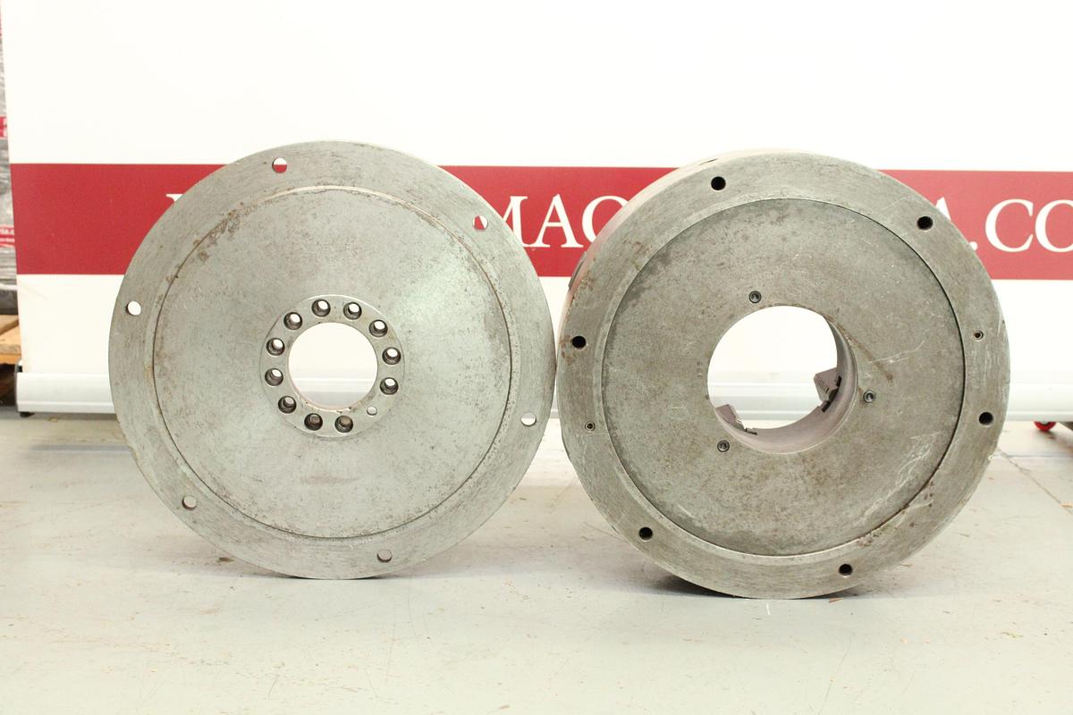 Usado Plato Torno 4 Garras 500 mm con contraplato