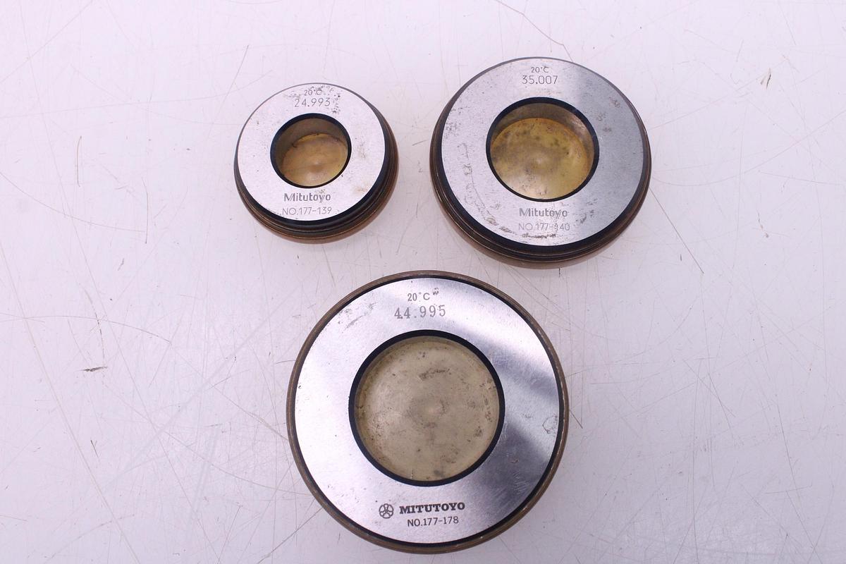 Usado Juego Micrometros Interior 3 Puntos Mitutoyo 25 - 50mm