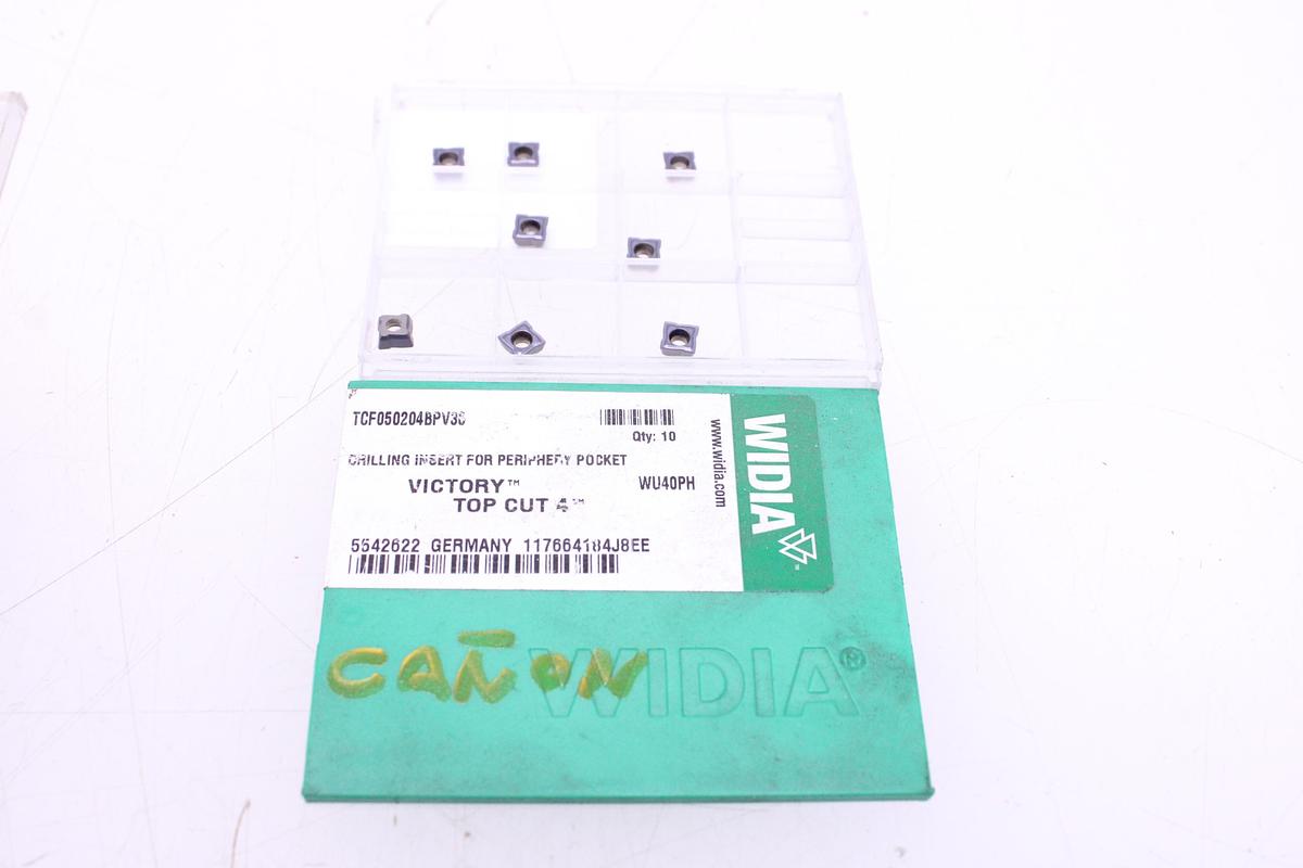 Usado Plaquitas Widia TCF0402 / TCF0502 / TCF0602