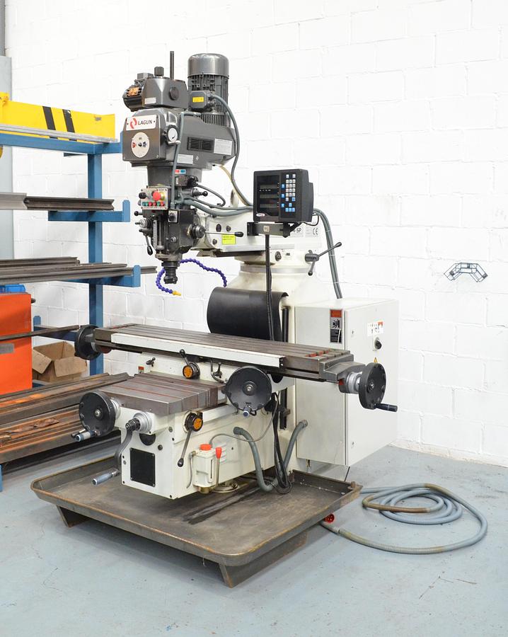 Usado Fresadora torreta LAGUN FTV-4 SP