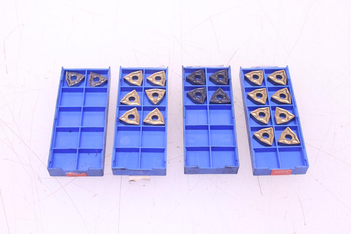 Usado Plaquitas de Widia Korloy WNMG080404 / WNMG080408