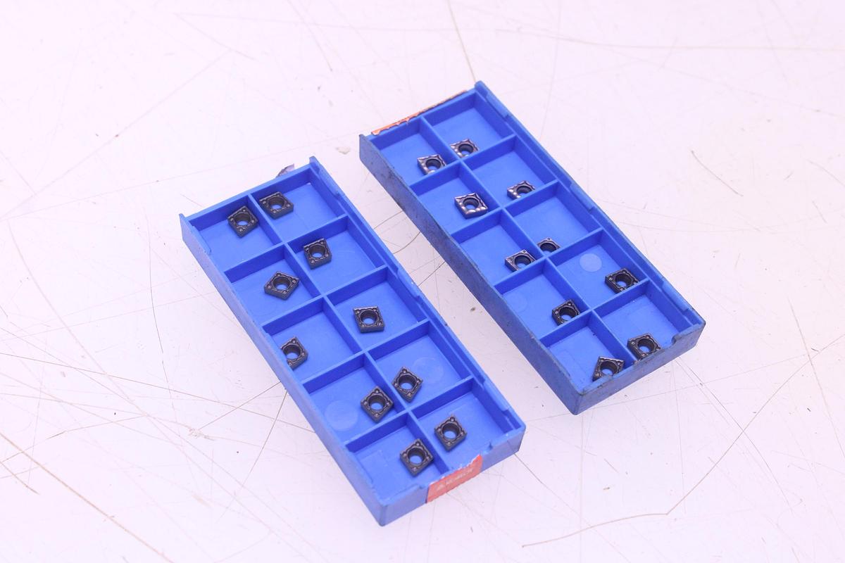 Usado Plaquitas de Widia Korloy CCMT060204