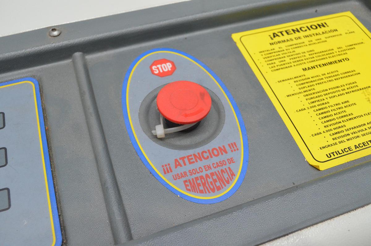 Usado Compresor tornillo Josval Mistral Serie 15B Año 2008