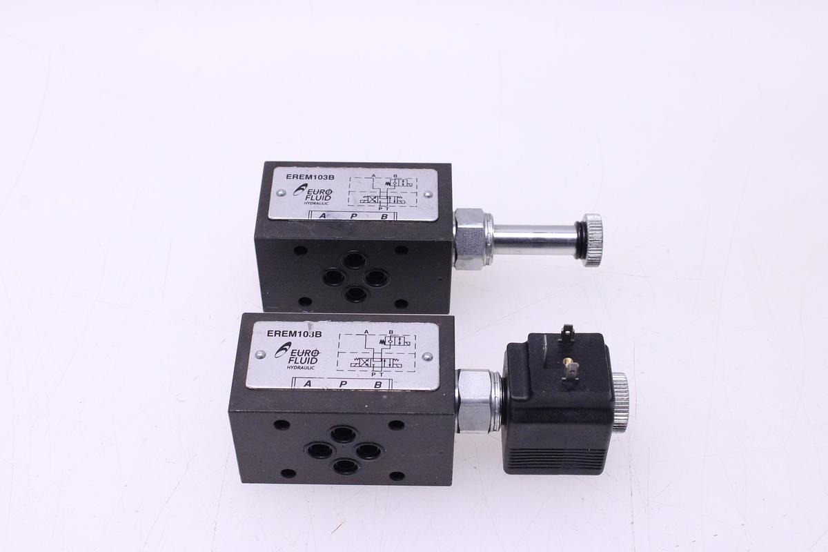 Usado Valvula Retencion Eurofluid EREM103B - 2 Unidades