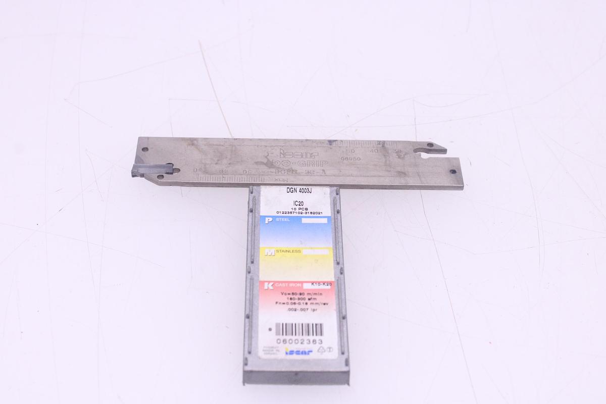Usado Placa de Tronzado Iscar DO-GRIP DGFH-32-4 y Widias