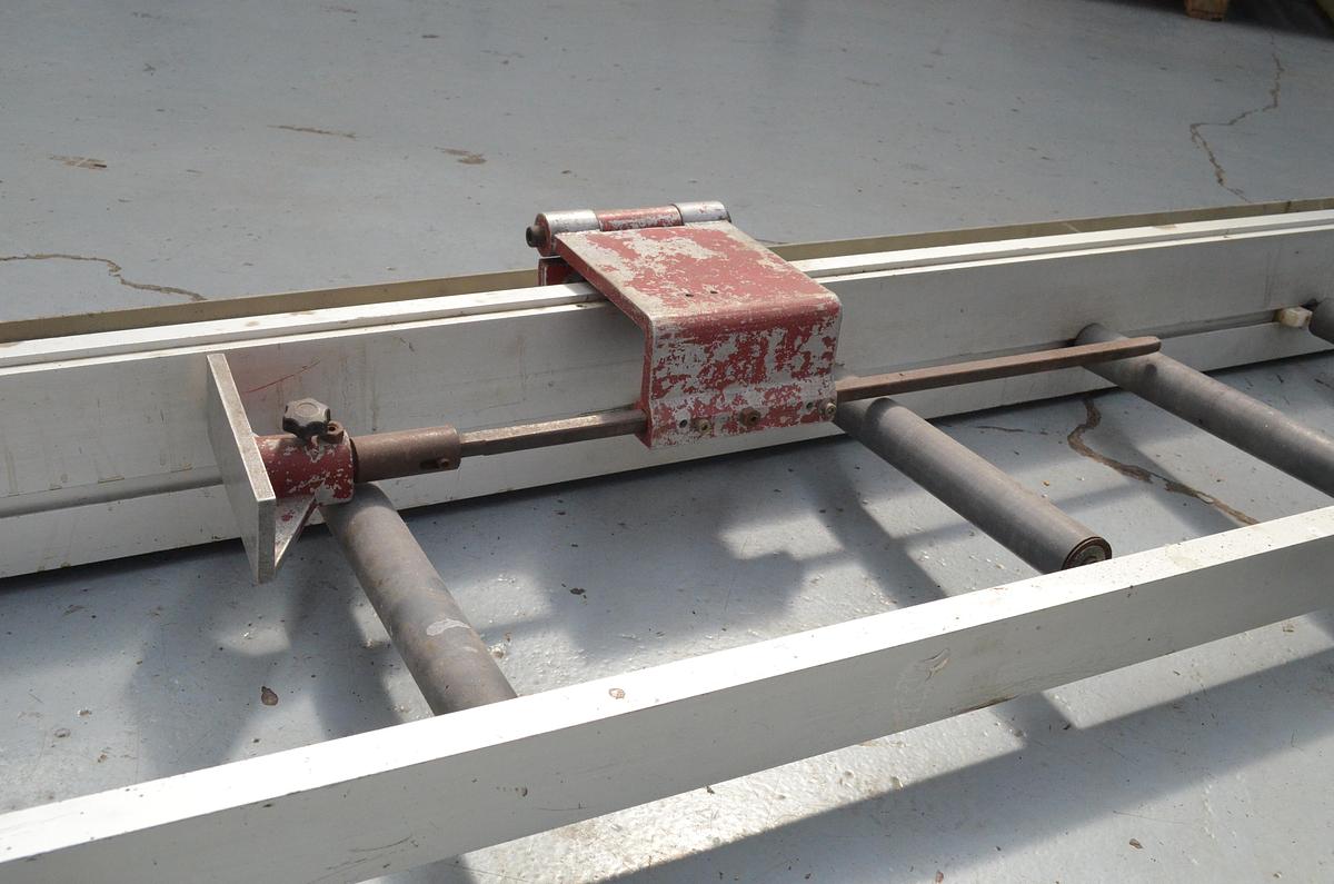 Usado Tope medidor aluminio 4.5m para tronzadoras