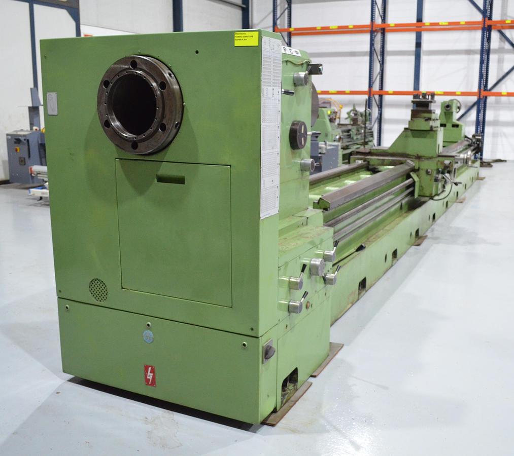 Usado Torno Gurutzpe Super AT 8000-600 - 8m 1200 volteo