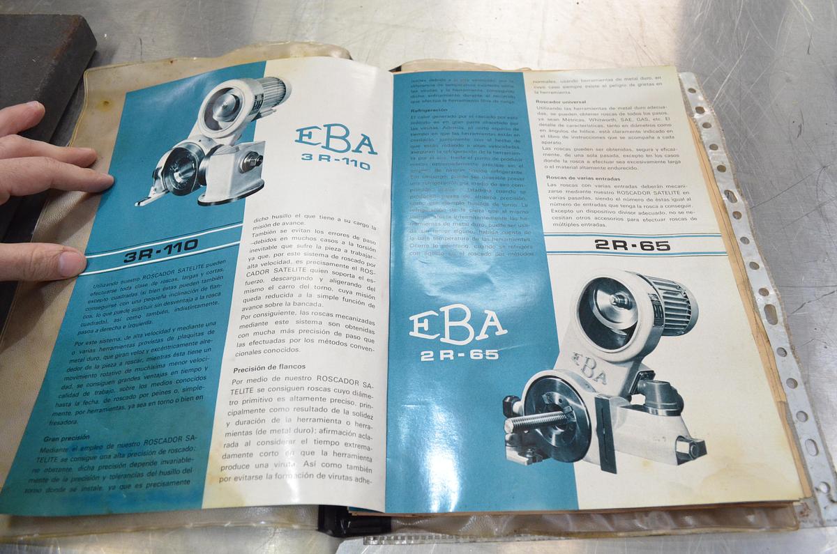 Usado Roscadora satélite varias pasadas EBA 2R-65