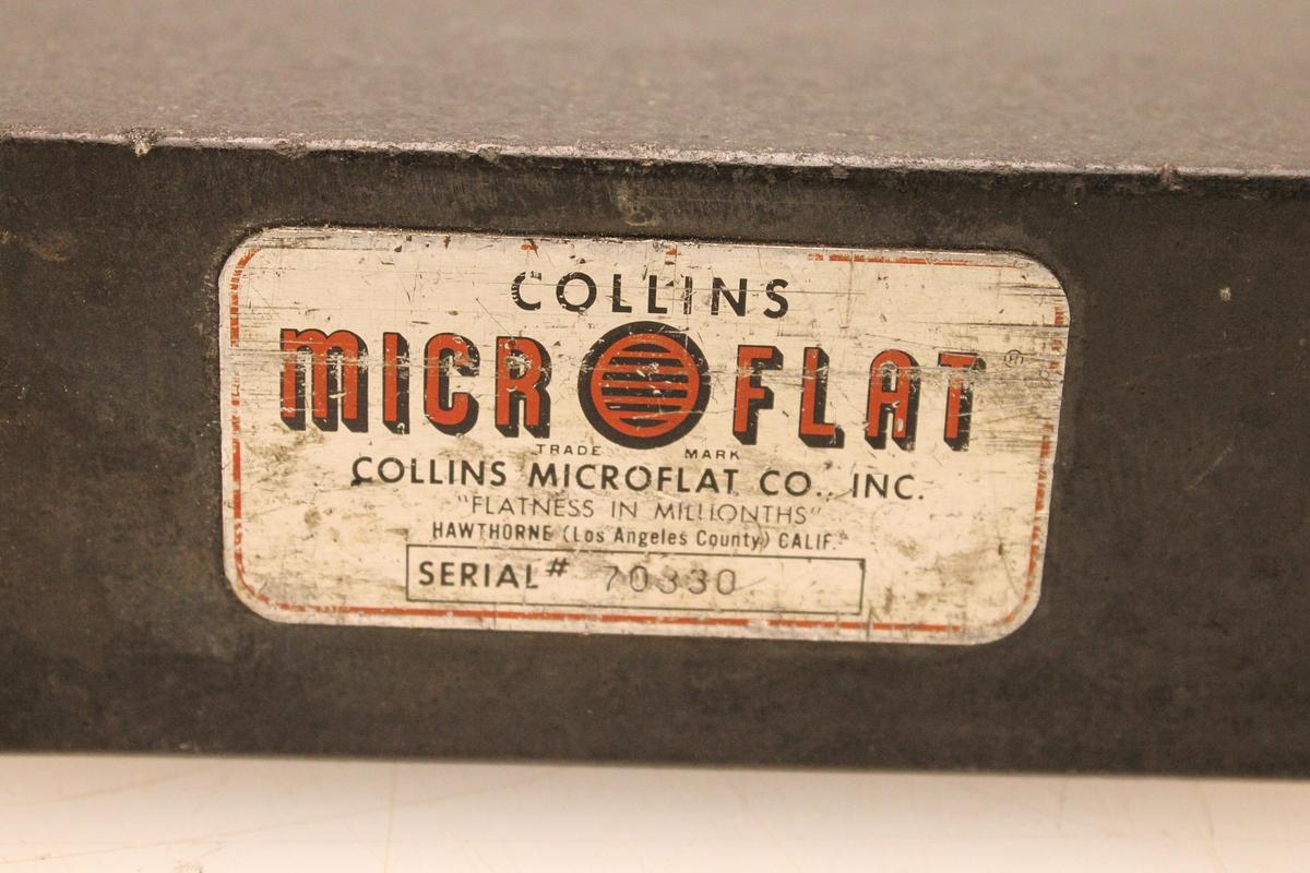 Usado Mesa de Granito Negro Collins Microflat Nº Serie 70330