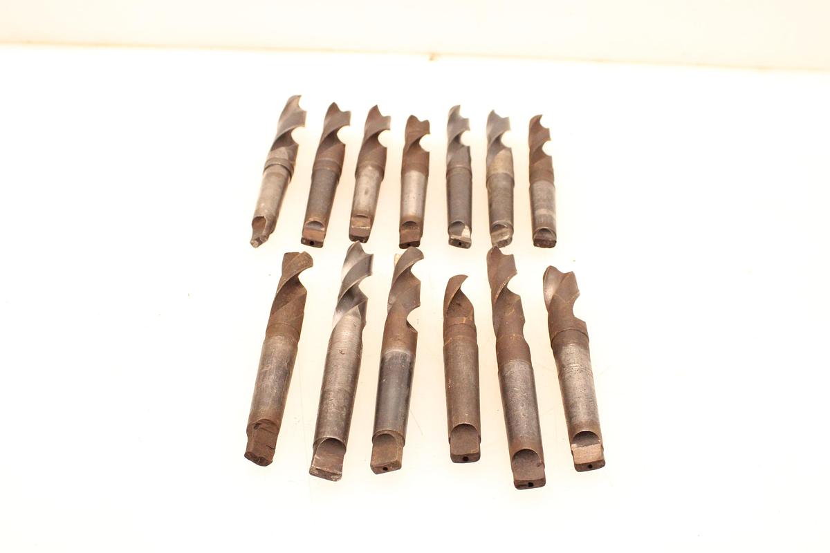 Usado 13 Brocas Mango Cónico MT3 - 23 hasta 28 mm