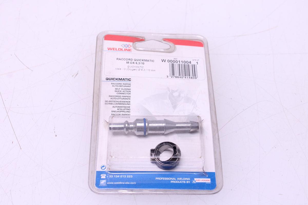 Usado Lote Racores Rápidos QUICKMATIC II Weldline Oxígeno M 6,3/10