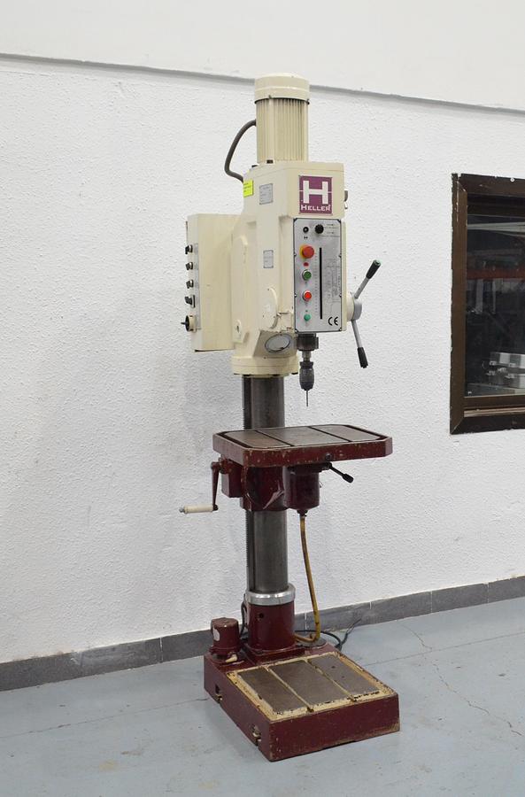 Usado Taladro columna engranajes Heller B-35E