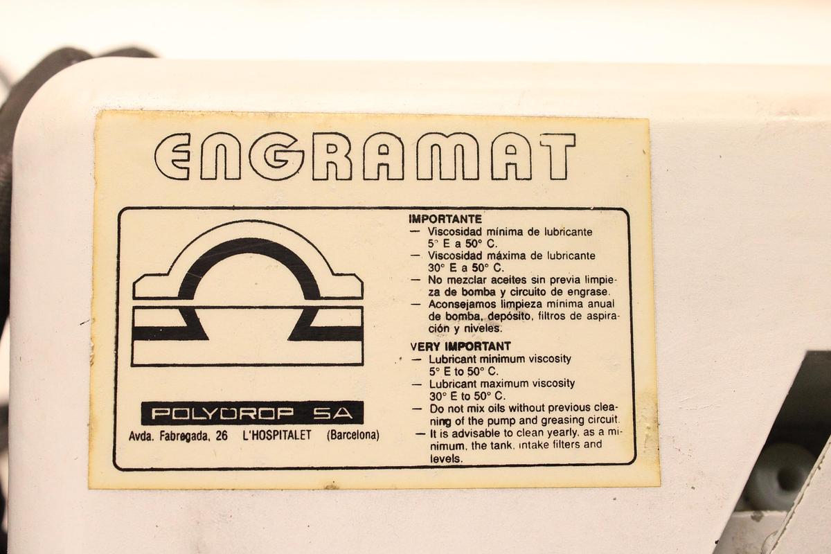 Usado Bomba Lubricación Aceite ENGRAMAT