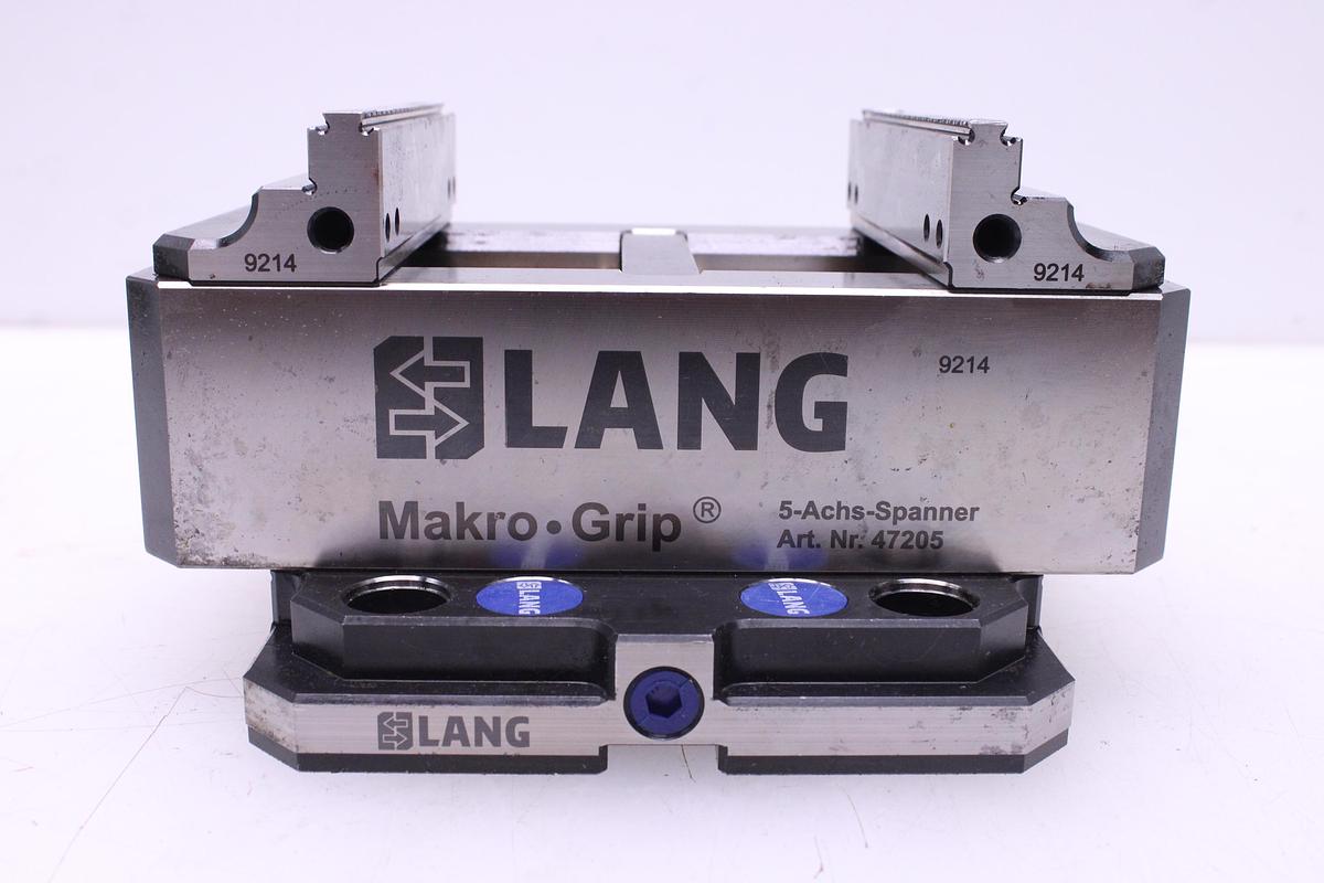 Usado Mordaza Lang Makro Grip 125mm con Base Amarre Punto Cero