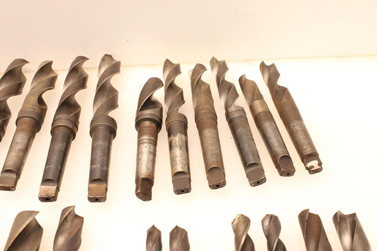Usado 33 Brocas Mango Cónico MT4 - 17,5 hasta 64 mm