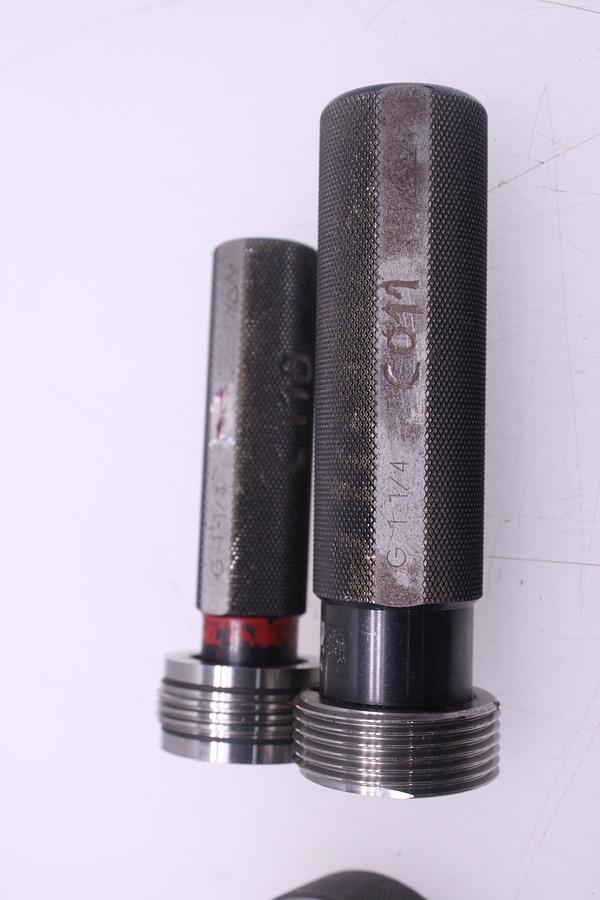 Usado Lote Calibres de Anillo Rosca + Tapones de Rosca