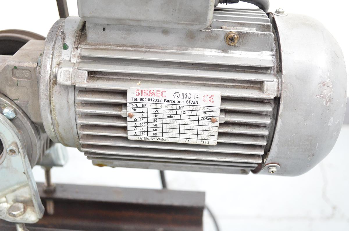 Usado Devanadora motorizada con motorreductor SISMEC