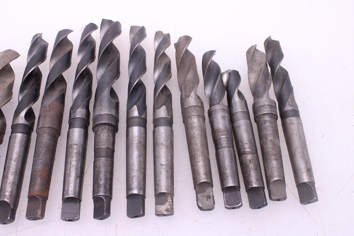 Usado 16 Brocas Taladro Mango Cónico Morse MT3