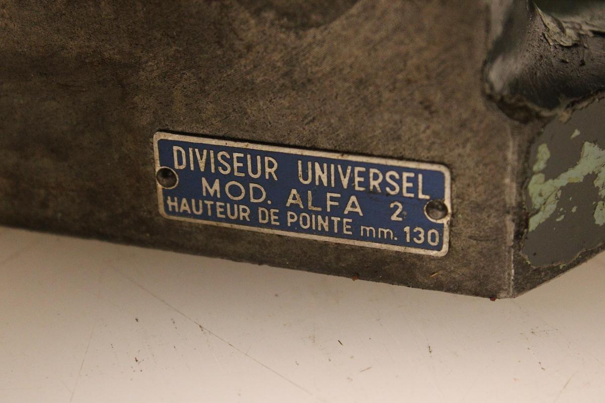 Usado Plato Divisor Universal MOD. ALFA 2