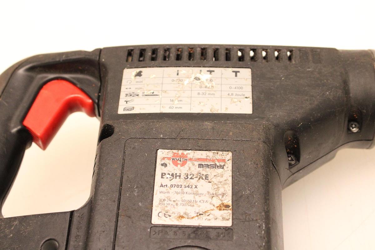Usado Taladro Martillo Percutor WURTH Master BMH 32-XE