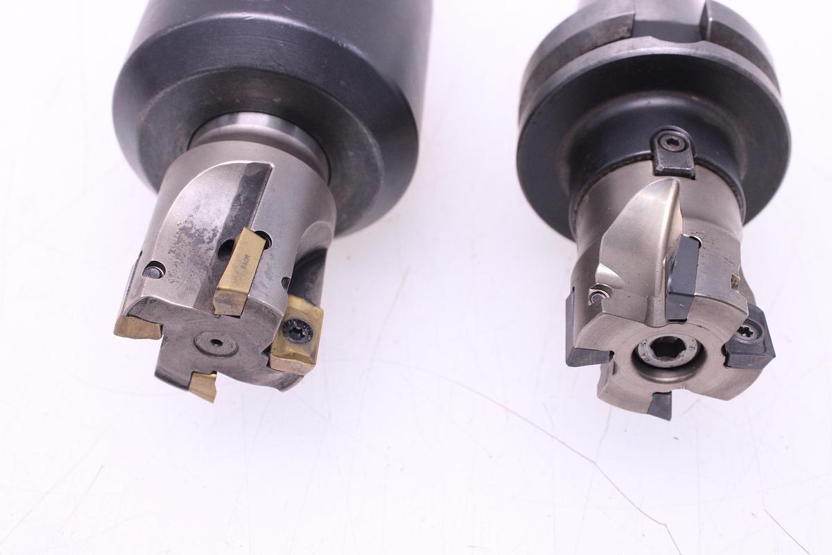 Usado Fresas Cono ISO40 NIKOTOOLS NT-AP16 D040-F16-Z4 / LAMINA LT730W-WD40 + Widias APMT160408ER