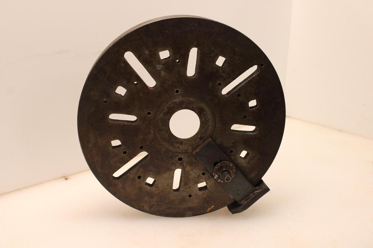 Usado Plato Plano para Torno 445 mm