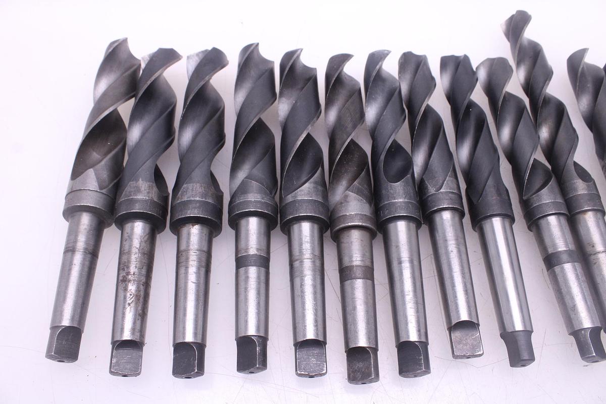 Usado 16 Brocas Taladro Mango Cónico Morse MT4