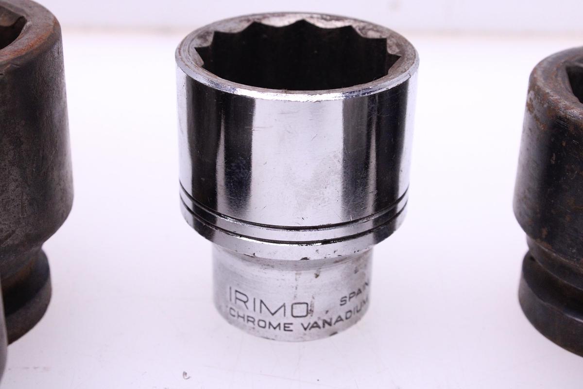 Usado Lote Llaves de Vaso 80mm a 22mm - 35 Unidades