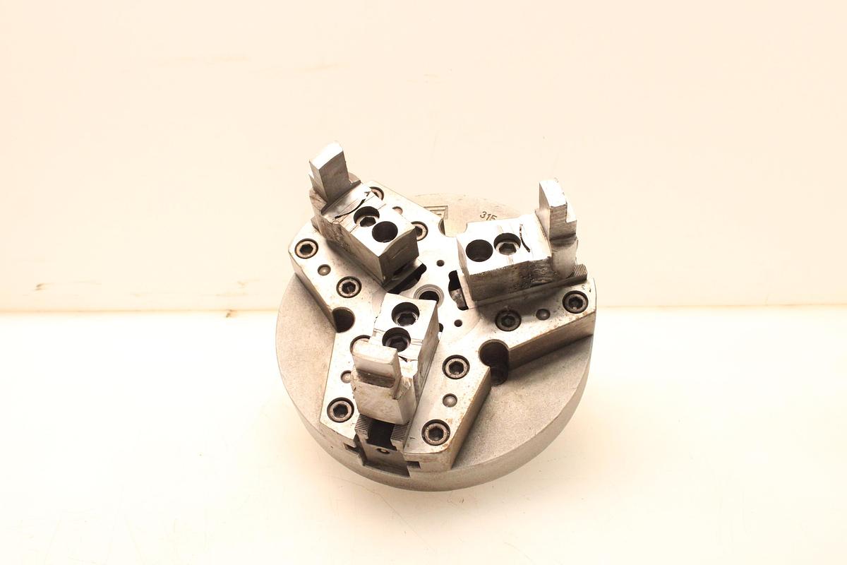 Usado Plato Torno 3 Garras Galvez