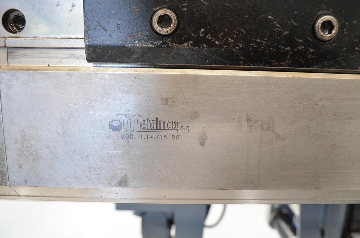 Usado Plegadora Ajial 3100x125tn cnc Cybelec 2023