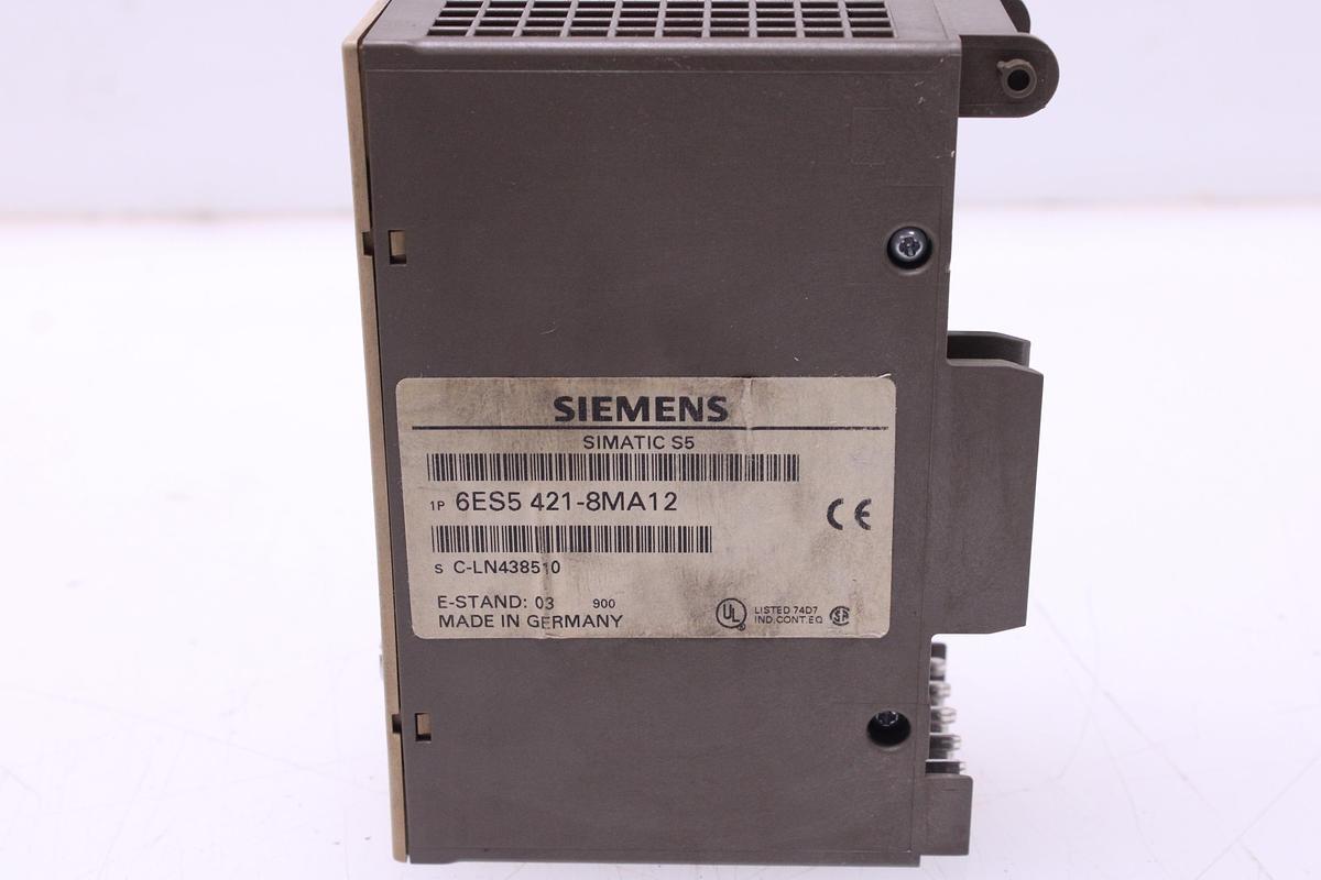Usado Modulo BUS + Modulo Entrada Digital SIEMENS SIMATIC S5