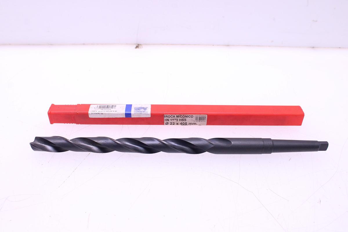 Usado Broca Extra Larga SPV 22mm Mango Cónico MT2