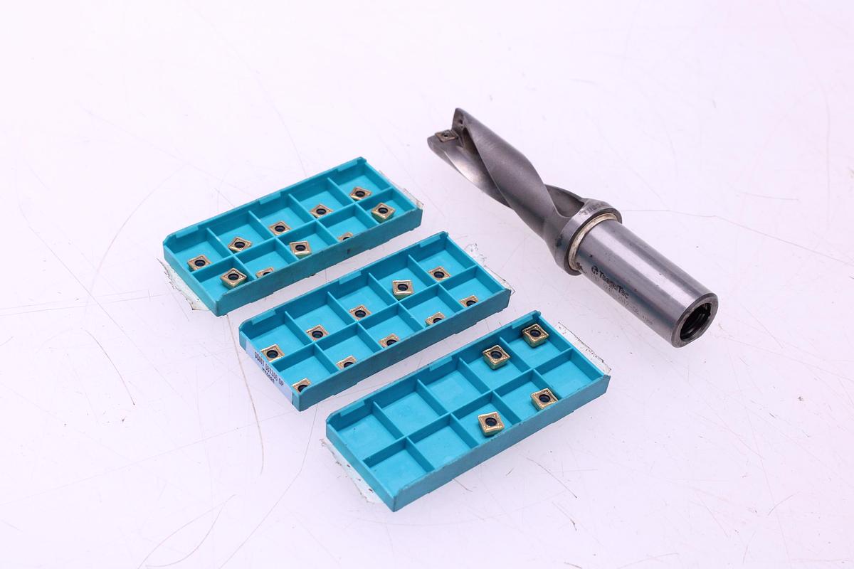 Usado Broca Portaplaquitas TAEGUTEC TOP 3240-2512-08 + Widias SOMT08T306