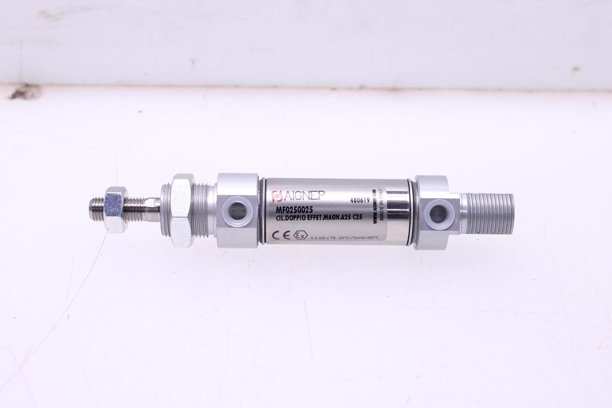 Usado Actuador Neumático AIGNEP MF0250025 - 5 Unidades