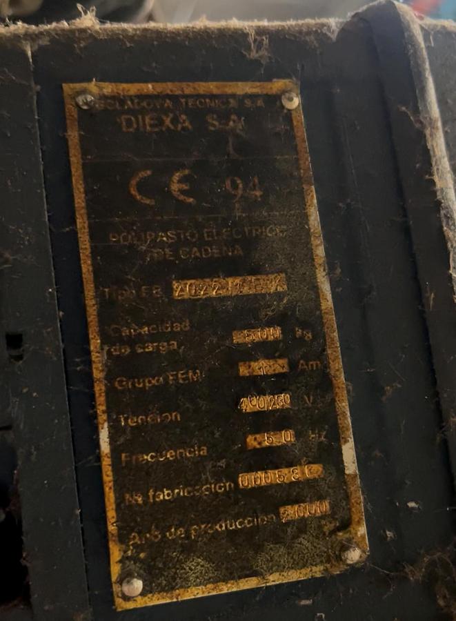 Usado Bandera giratoria Pimeg 4 500kg 4m