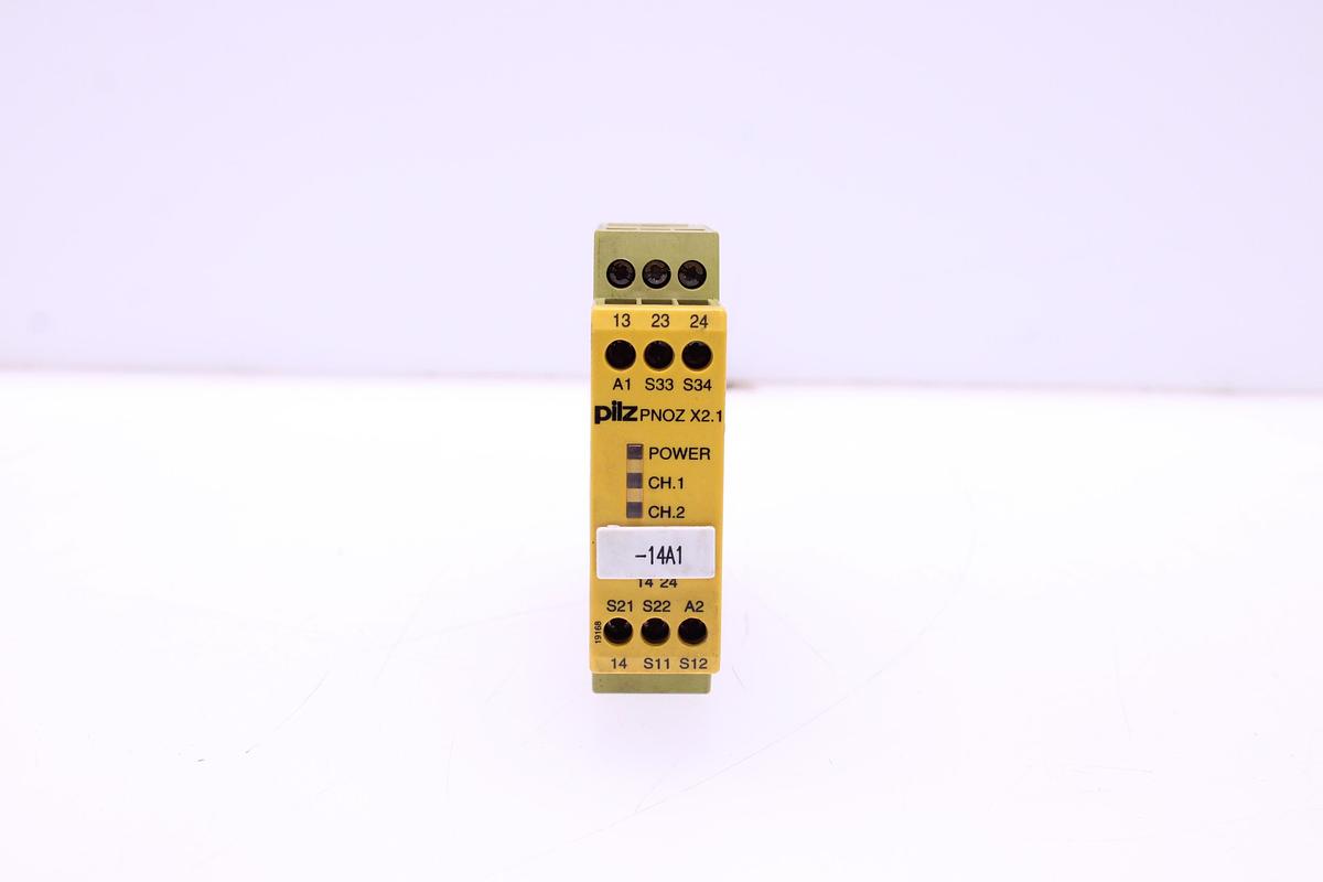 Usado Relé Seguridad Pilz PNOZ X2.1 2S
