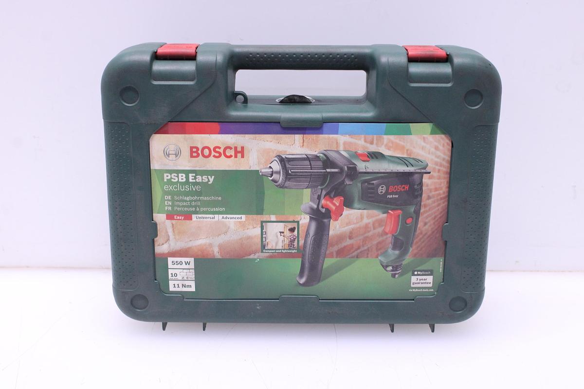 Usado Taladro Percutor Bosch PSB Easy Exclusive 550W