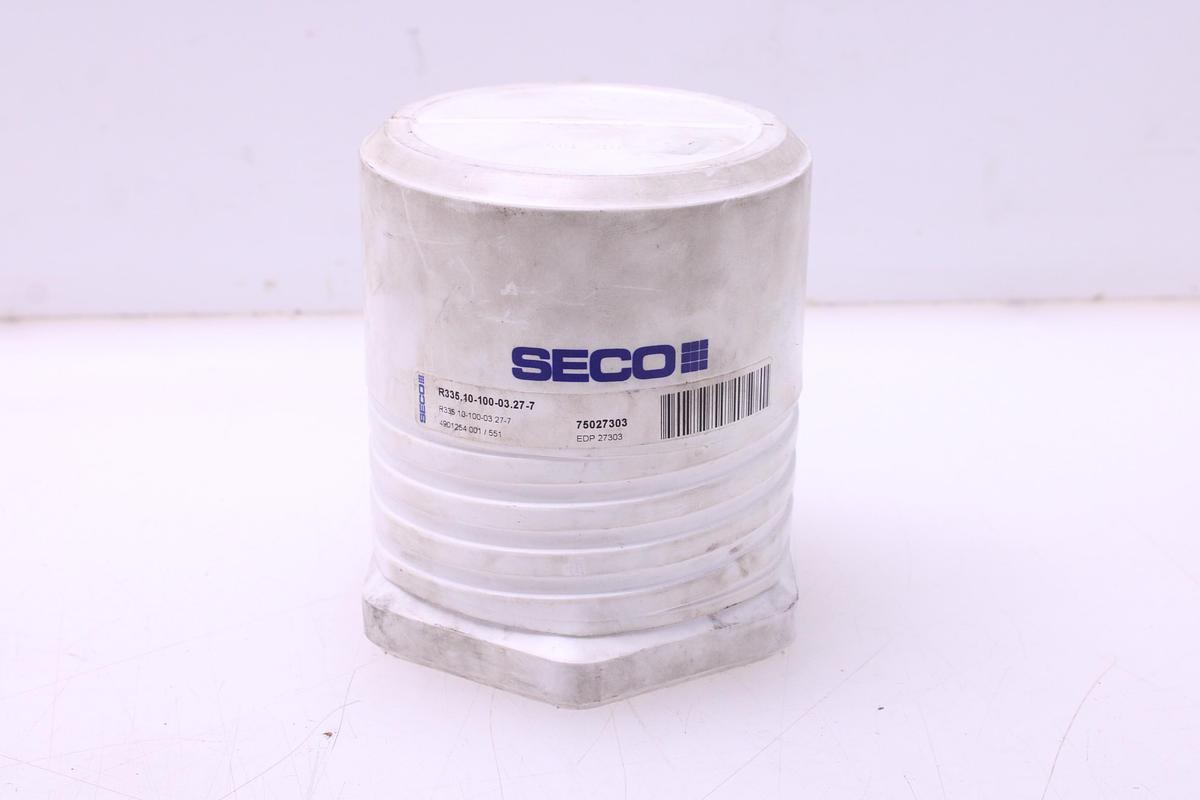 Usado Disco Fresado SECO R335.10-100-03.27-7 + Widias 150.10-3N-14