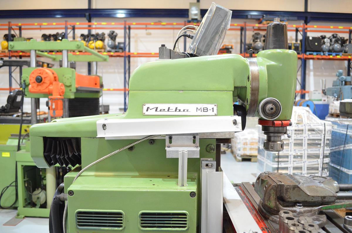 Usado Fresadora Metba MB-1 con visualizador 3 ejes