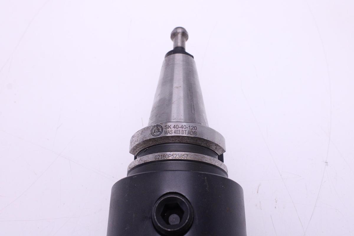 Usado Broca Portaplaquitas Cono ISO40 + Widias SPMT / XOMT15M5