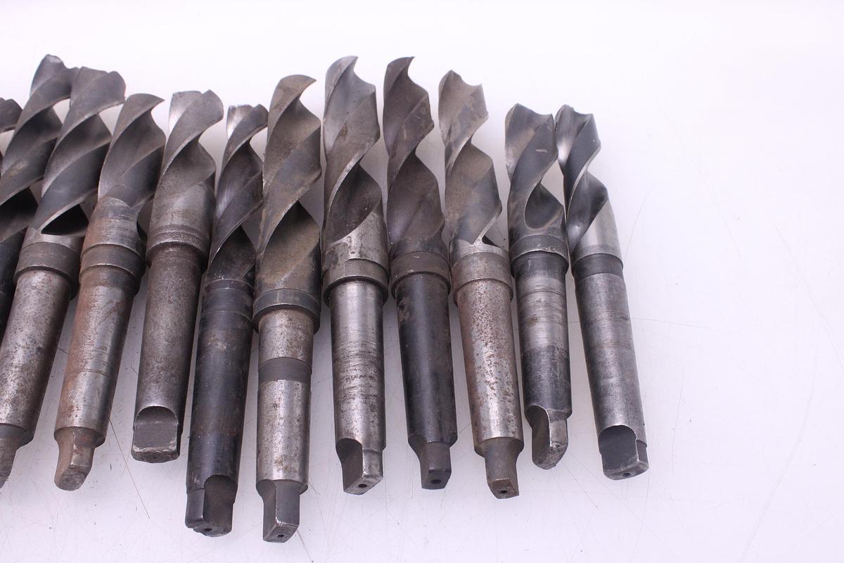 Usado 25 Brocas Taladro Mango Cónico Morse MT4